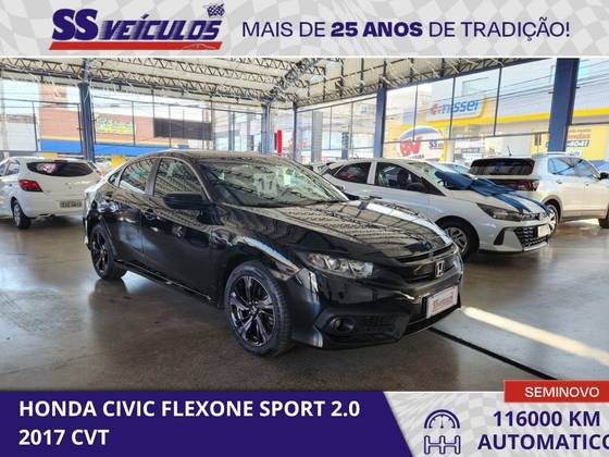 HONDA CIVIC 2.0 16V FLEXONE SPORT 4P CVT