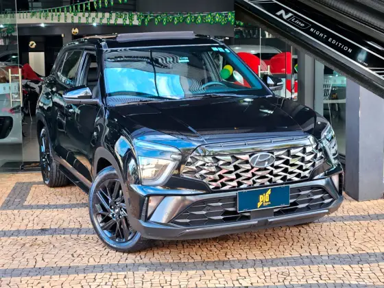 HYUNDAI CRETA 2.0 FLEX N LINE NIGHT EDITION AUTOMÁTICO HYUNDAI CRETA 2.0 FLEX N LINE NIGHT EDITION AUTOMÁTICO
