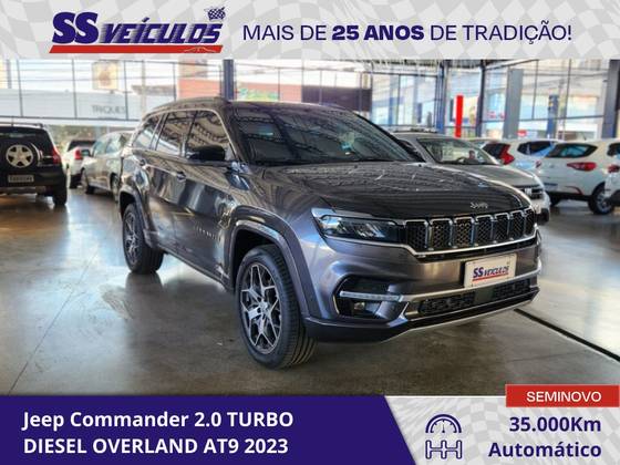 JEEP COMMANDER 2.0 TD380 TURBO DIESEL OVERLAND AT9