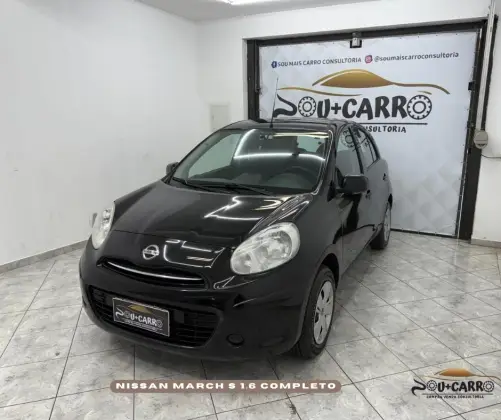 NISSAN MARCH 1.6 S 16V FLEX 4P MANUAL NISSAN MARCH 1.6 S 16V FLEX 4P MANUAL