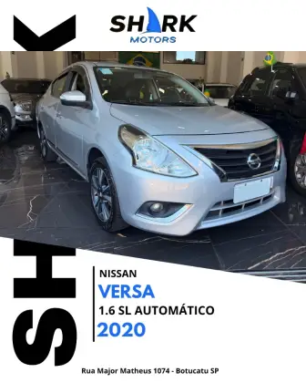 NISSAN VERSA 1.6 16V FLEXSTART SL 4P XTRONIC NISSAN VERSA 1.6 16V FLEXSTART SL 4P XTRONIC