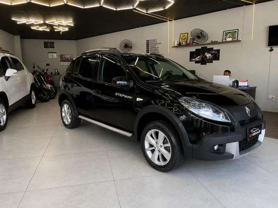 RENAULT-SANDERO-1.6 STEPWAY TWEED 8V FLEX 4P MANUAL RENAULT-SANDERO-2013