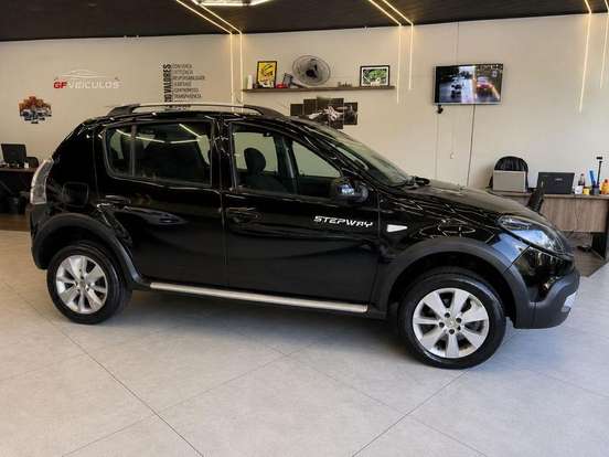 RENAULT-SANDERO-1.6 STEPWAY TWEED 8V FLEX 4P MANUAL RENAULT-SANDERO-2013