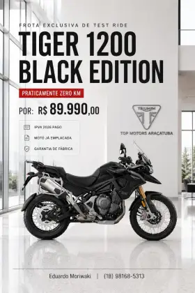 TRIUMPH TIGER 1200 BLACK EDITION 