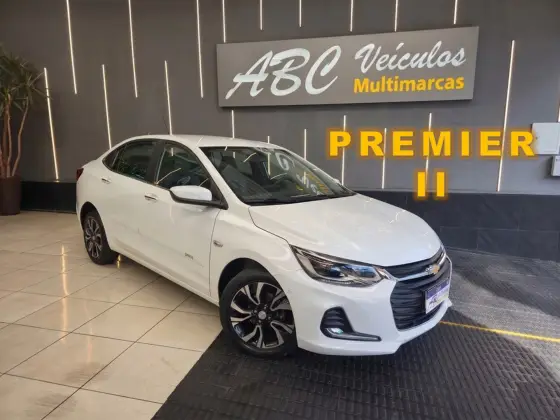 CHEVROLET ONIX 1.0 TURBO FLEX PLUS PREMIER AUTOMÁTICO CHEVROLET ONIX 1.0 TURBO FLEX PLUS PREMIER AUTOMÁTICO
