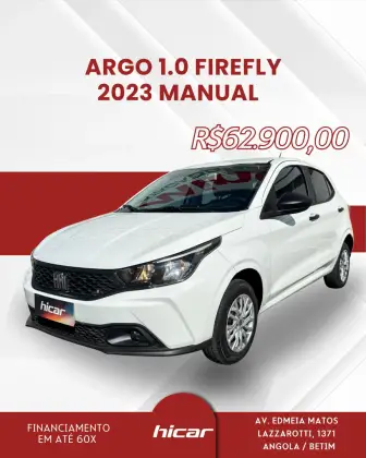 FIAT ARGO 1.0 FIREFLY FLEX MANUAL