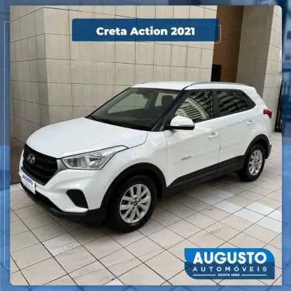 HYUNDAI CRETA 1.6 16V FLEX ACTION AUTOMÁTICO HYUNDAI CRETA 1.6 16V FLEX ACTION AUTOMÁTICO