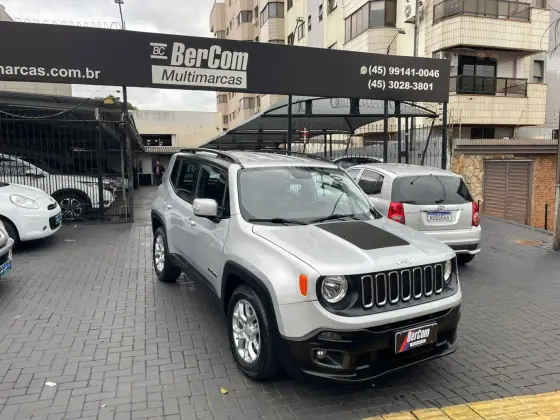 JEEP RENEGADE 1.8 16V FLEX LONGITUDE 4P AUTOMÁTICO JEEP RENEGADE 1.8 16V FLEX LONGITUDE 4P AUTOMÁTICO