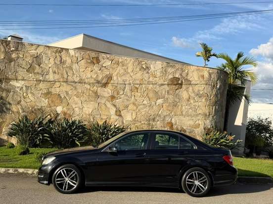 MERCEDES-BENZ-C 180-1.6 CGI SPORT 16V TURBO GASOLINA 4P AUTOMÁTICO MERCEDES-BENZ-C 180-2013