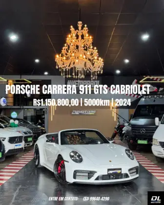 PORSCHE 911 3.0 24V H6 GASOLINA CARRERA 4 GTS CABRIOLET PDK PORSCHE 911 3.0 24V H6 GASOLINA CARRERA 4 GTS CABRIOLET PDK