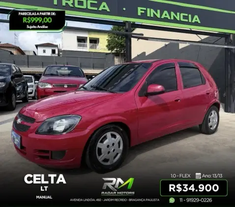 CHEVROLET CELTA 1.0 MPFI LS 8V FLEX 4P MANUAL CHEVROLET CELTA 1.0 MPFI LS 8V FLEX 4P MANUAL