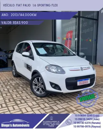 FIAT PALIO 1.6 MPI SPORTING 16V FLEX 4P MANUAL