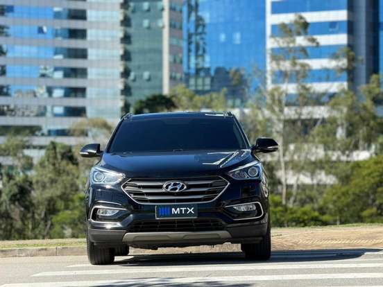 HYUNDAI-SANTA FÉ-3.3 MPFI 4X4 7 LUGARES V6 270CV GASOLINA 4P AUTOMÁTICO HYUNDAI-SANTA FÉ-2018