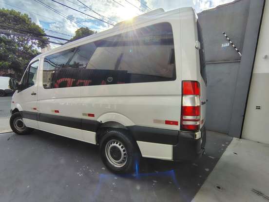 MERCEDES-BENZ-SPRINTER-2.2 415 CDI VAN 16 LUGARES TETO ALTO 16V BI-TURBO DIESEL MANUAL MERCEDES-BENZ-SPRINTER-2014