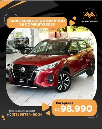 NISSAN KICKS 1.6 16V FLEXSTART ADVANCE XTRONIC