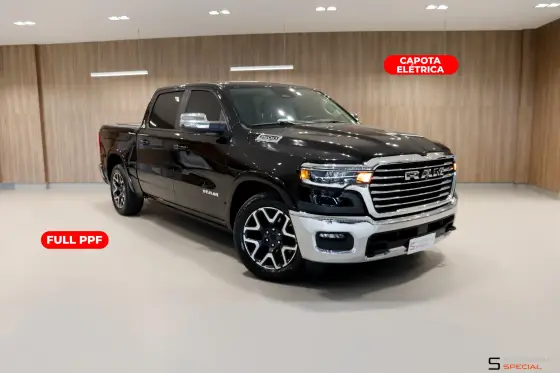 RAM 1500 3.0 HURRICANE 6 BITURBO GASOLINA LARAMIE CD 4X4 AUTOMÁTICO RAM 1500 3.0 HURRICANE 6 BITURBO GASOLINA LARAMIE CD 4X4 AUTOMÁTICO
