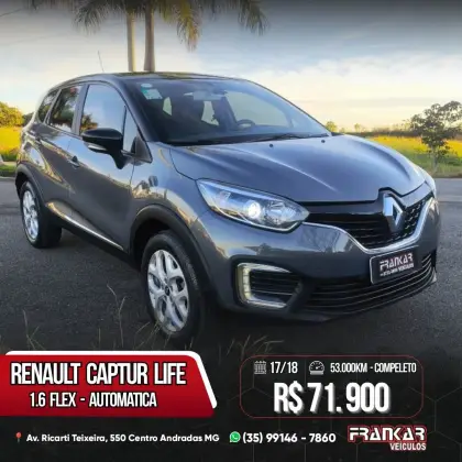 RENAULT CAPTUR 1.6 16V SCE FLEX LIFE X-TRONIC