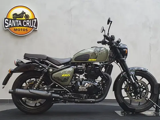 ROYAL ENFIELD SHOTGUN 650 DRILL GREEN 