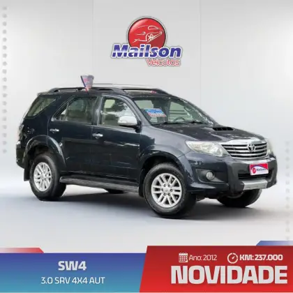 TOYOTA HILUX SW4 3.0 SRV 4X4 16V TURBO INTERCOOLER DIESEL 4P AUTOMÁTICO
