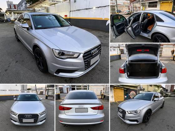 AUDI A3 1.4 TFSI SEDAN ATTRACTION 16V FLEX 4P TIPTRONIC