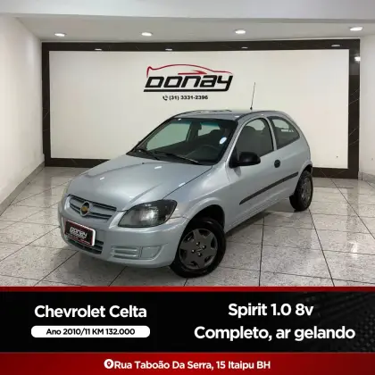 CHEVROLET CELTA 1.0 MPFI VHCE SPIRIT 8V FLEX 2P MANUAL CHEVROLET CELTA 1.0 MPFI VHCE SPIRIT 8V FLEX 2P MANUAL