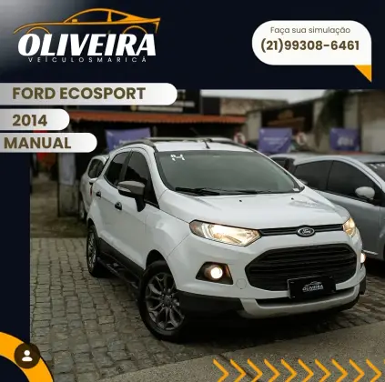 FORD ECOSPORT 1.6 FREESTYLE 16V FLEX 4P MANUAL FORD ECOSPORT 1.6 FREESTYLE 16V FLEX 4P MANUAL