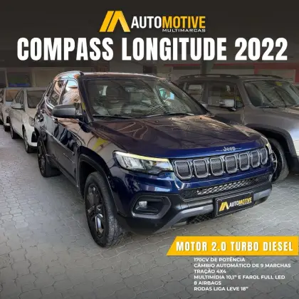 JEEP COMPASS 2.0 TD350 TURBO DIESEL LONGITUDE AT9 JEEP COMPASS 2.0 TD350 TURBO DIESEL LONGITUDE AT9