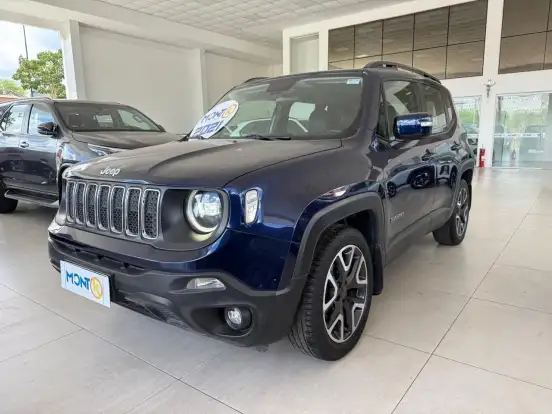 JEEP-RENEGADE-1.8 16V FLEX LONGITUDE 4P AUTOMÁTICO JEEP-RENEGADE-2021
