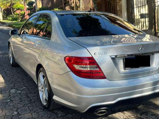 MERCEDES-BENZ-C 180-1.6 CGI SPORT 16V TURBO GASOLINA 4P AUTOMÁTICO MERCEDES-BENZ-C 180-2013