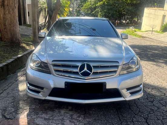 MERCEDES-BENZ-C 180-1.6 CGI SPORT 16V TURBO GASOLINA 4P AUTOMÁTICO MERCEDES-BENZ-C 180-2013