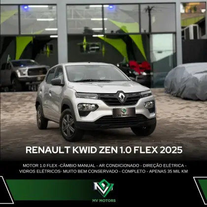 RENAULT KWID 1.0 12V SCE FLEX ZEN MANUAL