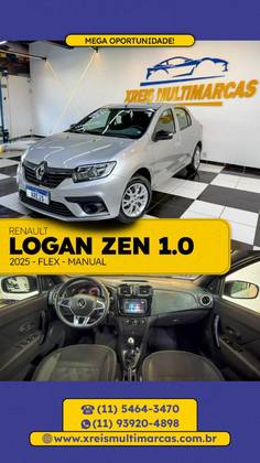RENAULT LOGAN 1.0 12V SCE FLEX ZEN MANUAL