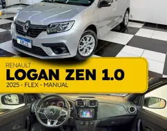 RENAULT LOGAN 1.0 12V SCE FLEX ZEN MANUAL RENAULT LOGAN 1.0 12V SCE FLEX ZEN MANUAL