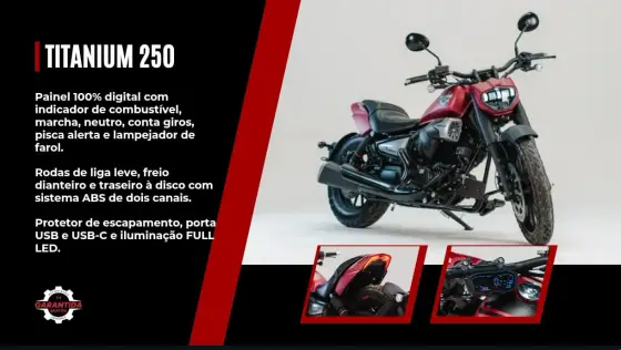 SHINERAY TITANIUM 250 SHINERAY TITANIUM 250