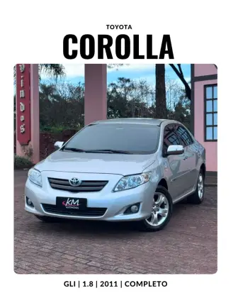 TOYOTA COROLLA 1.8 GLI 16V FLEX 4P AUTOMÁTICO