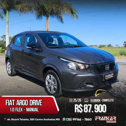 FIAT ARGO 1.0 FIREFLY FLEX DRIVE MANUAL