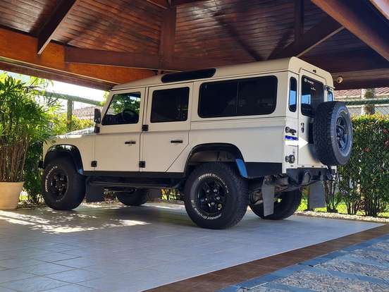 LAND ROVER-DEFENDER-2.4 110 SW 4X4 TURBO DIESEL 4P MANUAL LAND ROVER-DEFENDER-2008