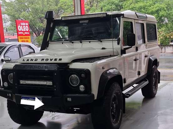 LAND ROVER-DEFENDER-2.4 110 SW 4X4 TURBO DIESEL 4P MANUAL LAND ROVER-DEFENDER-2008