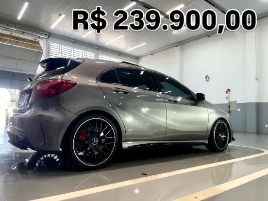 MERCEDES-BENZ-A 45 AMG-2.0 16V TURBO GASOLINA 4P AUTOMATIZADO MERCEDES-BENZ-A 45 AMG-2017