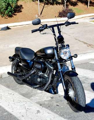 HARLEY-DAVIDSON-SPORTSTER 1200 CUSTOM CB LIMITED-2015