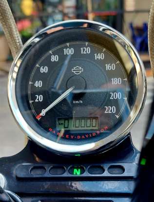 HARLEY-DAVIDSON-SPORTSTER 1200 CUSTOM CB LIMITED-2015