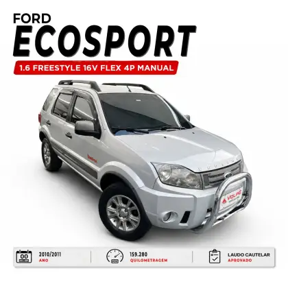 FORD ECOSPORT 1.6 FREESTYLE 16V FLEX 4P MANUAL FORD ECOSPORT 1.6 FREESTYLE 16V FLEX 4P MANUAL