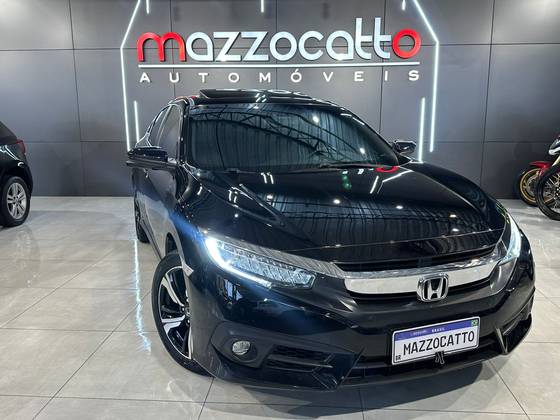 HONDA CIVIC 1.5 16V TURBO GASOLINA TOURING 4P CVT