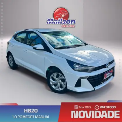 HYUNDAI HB20 1.0 12V FLEX SENSE PLUS MANUAL