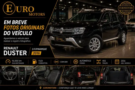 RENAULT DUSTER 2.0 DYNAMIQUE 4X2 16V FLEX 4P AUTOMÁTICO RENAULT DUSTER 2.0 DYNAMIQUE 4X2 16V FLEX 4P AUTOMÁTICO