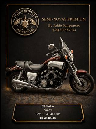 Comprar Moto Yamaha V-max-1200 Usada, Seminova ou Nova 0km