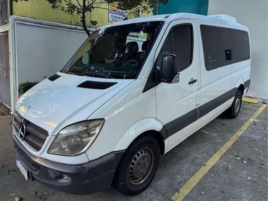 MERCEDES-BENZ-SPRINTER-2.2 415 CDI VAN 10 LUGARES TETO BAIXO 16V BI-TURBO DIESEL MANUAL MERCEDES-BENZ-SPRINTER-2015