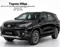 TOYOTA HILUX SW4 2.8 D-4D TURBO DIESEL SRX PLATINUM 7L 4X4 AUTOMÁTICO TOYOTA HILUX SW4 2.8 D-4D TURBO DIESEL SRX PLATINUM 7L 4X4 AUTOMÁTICO