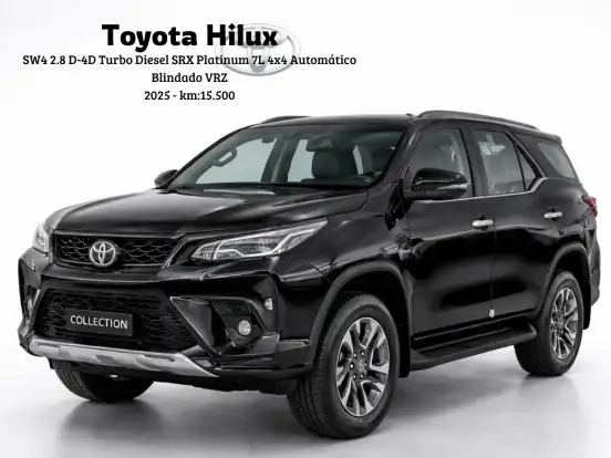 TOYOTA-HILUX SW4-2.8 D-4D TURBO DIESEL SRX PLATINUM 7L 4X4 AUTOMÁTICO TOYOTA-HILUX SW4-2025