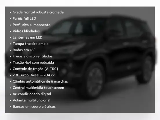 TOYOTA-HILUX SW4-2.8 D-4D TURBO DIESEL SRX PLATINUM 7L 4X4 AUTOMÁTICO TOYOTA-HILUX SW4-2025
